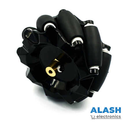 Омни-колёса 97 мм (чёрные) — комплект из 4 шт, всенаправленные