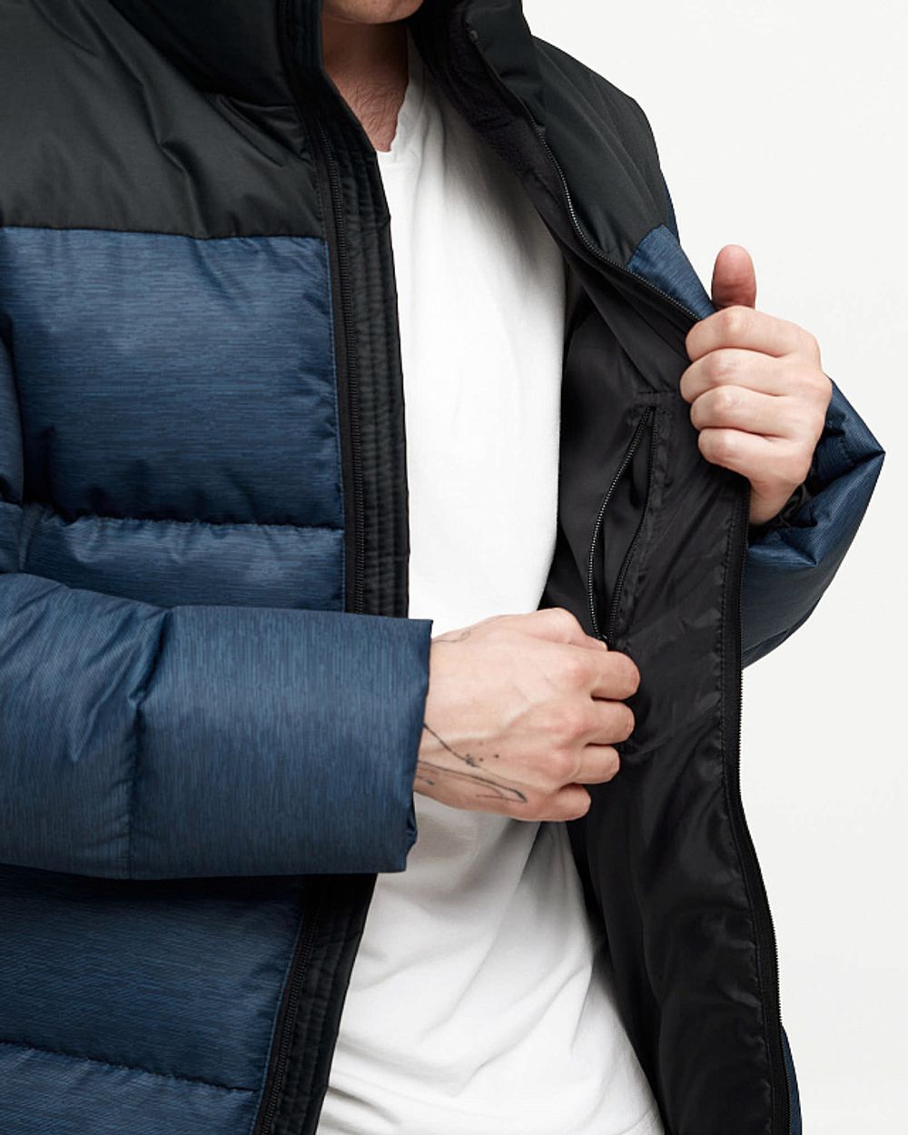 Пуховик Anteater AW24 Downjacket Stroke navy