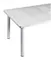 Стол уличный раздвижной Libeccio 160-220х100 см, белый
