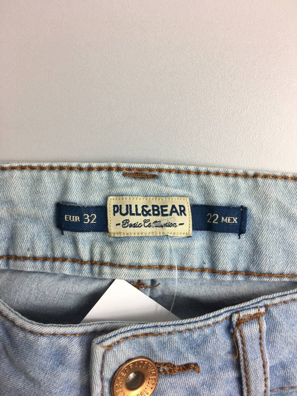 Джинсы Pull&Bear светлые 38 размер