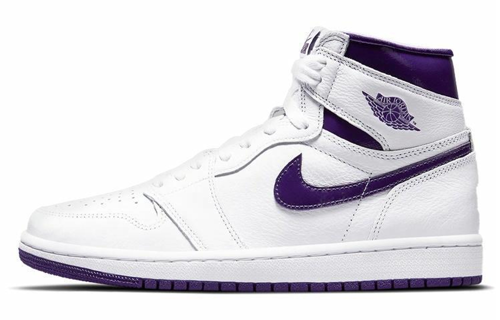 Кроссовки Jordan Air Jordan 1 High Og "Court Purple" (Женская размерная сетка)