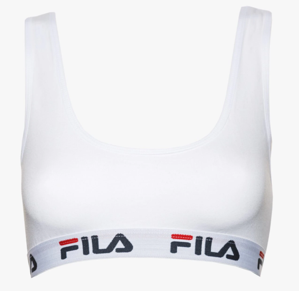 ТОП теннисный Fila Underwear Woman Bra 1 pack - white