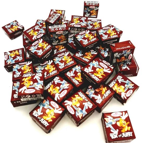 Том и Джерри Жевательные конфеты со вкусом Колы 11.5гр