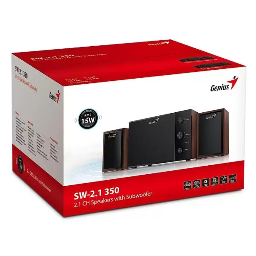 Акустическая система 2.1 Genius SW-2.1 350