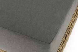 "Капри" кушетка из искусственного ротанга, цвет соломенный