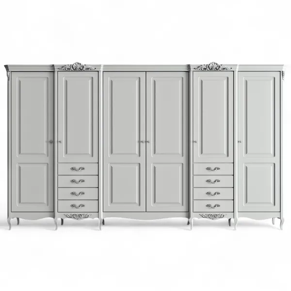 Шкаф 6 дверей