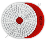 ЗУБР АГШК 125 мм, №400, мокрое шлифование, Алмазный гибкий шлифовальный круг (29867-400)