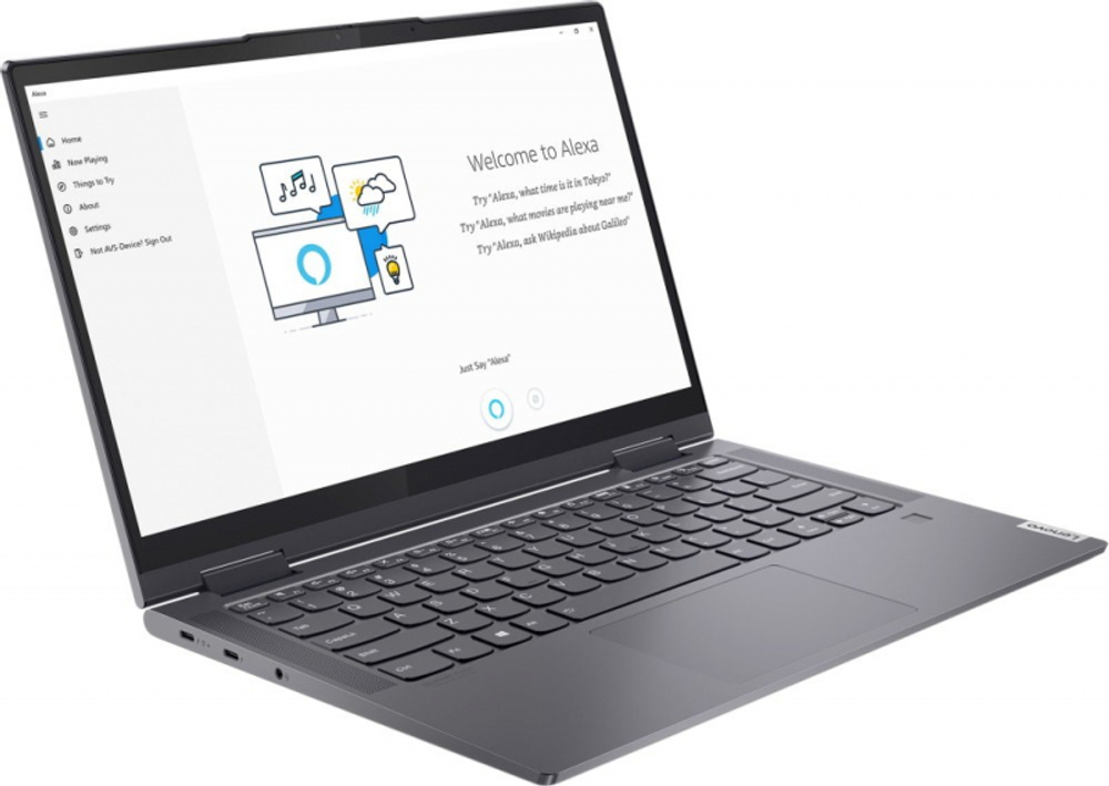 Трансформер Lenovo Yoga 7 14ITL5 Core i7 1165G7 16Gb SSD1Tb Intel Iris Xe graphics 14" IPS Touch FHD (1920x1080) Windows 10 Home grey WiFi BT Cam (82BH0054RU)