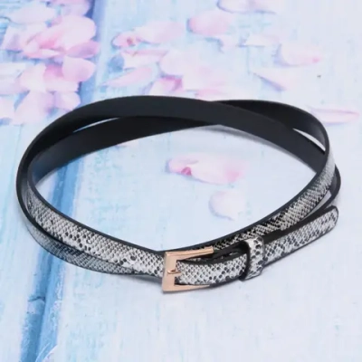 Ремень женский «Elegance - Snake pattern», 105*1,3см