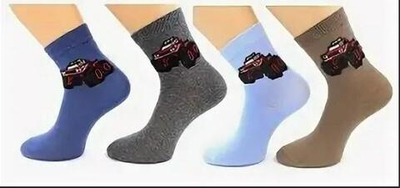 Носки д/мал, 12и, ассорт., 20р. (Игла), 1 шт.