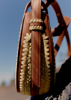 POLENE СУМКА NUMERO DIX, РАФИЯ