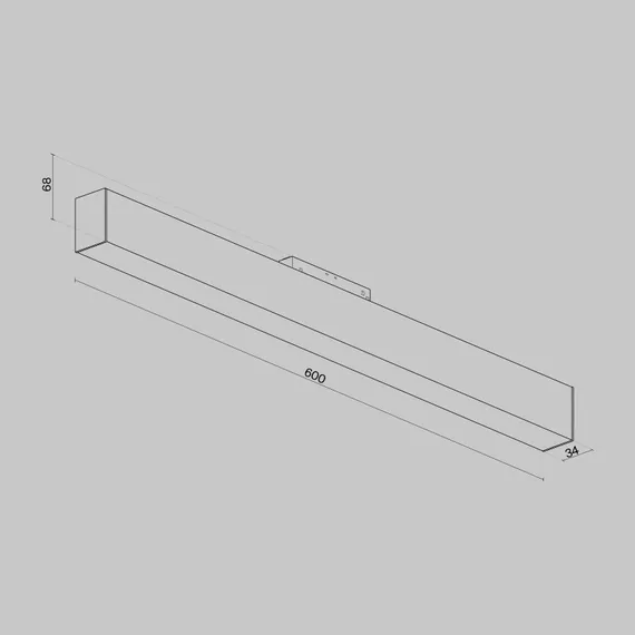 Трековый светильник Базис / Basis S35 4000K 20Вт 120° Technical tr012-2-20w4k-b
