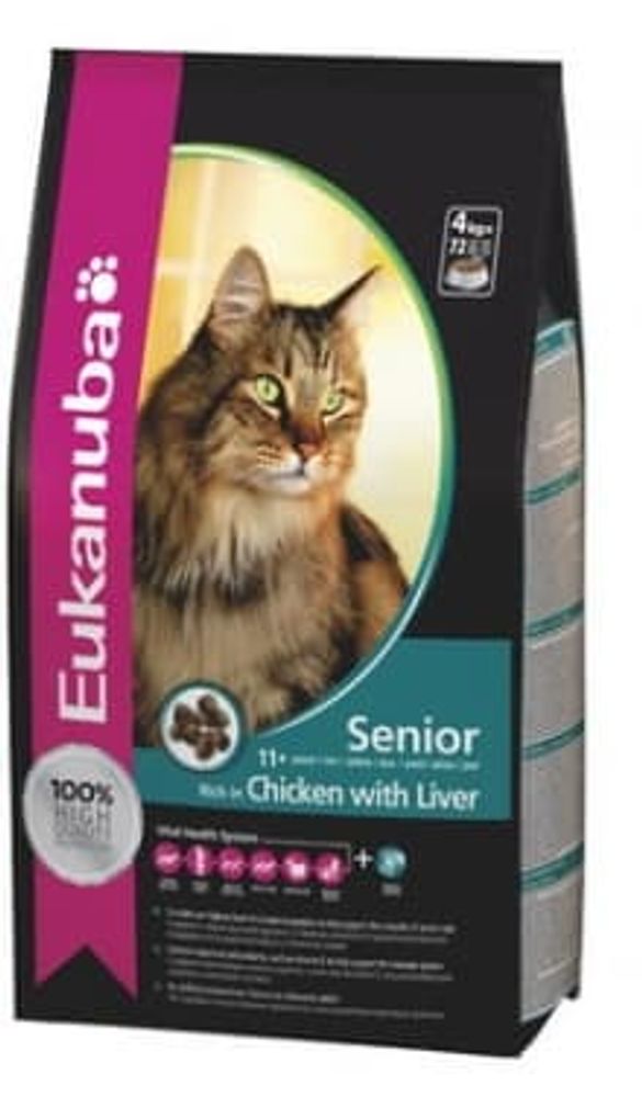 EUK Cat для пожилых кошек с курицей 400 г EUK Cat для пожилых кошек с курицей 400 г