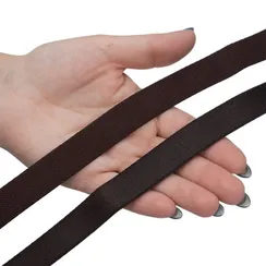 Резинка бретелечная шоколад 20 мм (цв. 111), 740/20