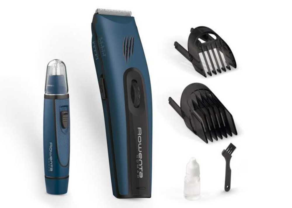 Машинка для стрижки волос и тримминга Rowenta Nomad Precision Set Jungle YD3017F0