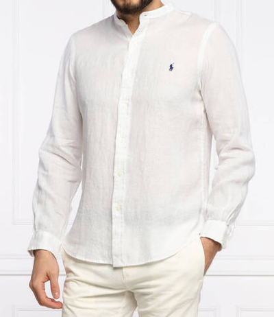 льняная рубашка POLO RALPH LAUREN - белый(710801500)