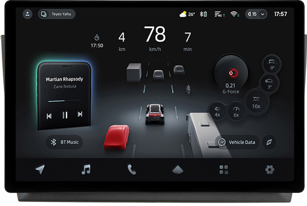 Магнитола для Volkswagen Golf 6 2008-2013 - Teyes CC4-PRO монитор 13" 2K QLED на Android 13, Snapdragon 778G, 8+128, AI, CarPlay, DSP, 4G SIM-слот