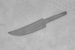 Заготовка для ножа, сталь M390 2,6мм. Модель "Рыбацкий" с клинком 120мм, ТО 62-63HRC