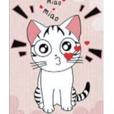 Коврик интерьерный 160cм х 230cм рисунок "КОШЕЧКА" обработанный край, антискользящее покрытие