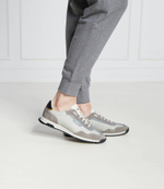 Кожаные кроссовки zayn lowp ltsd BOSS BLACK - серый(50504036)