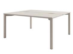 Стол-тандем 1600х1432х750 на металлокаркасе D-42