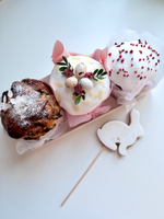 Пасхальный набор куличей Бриошь, Краффин, Творожный