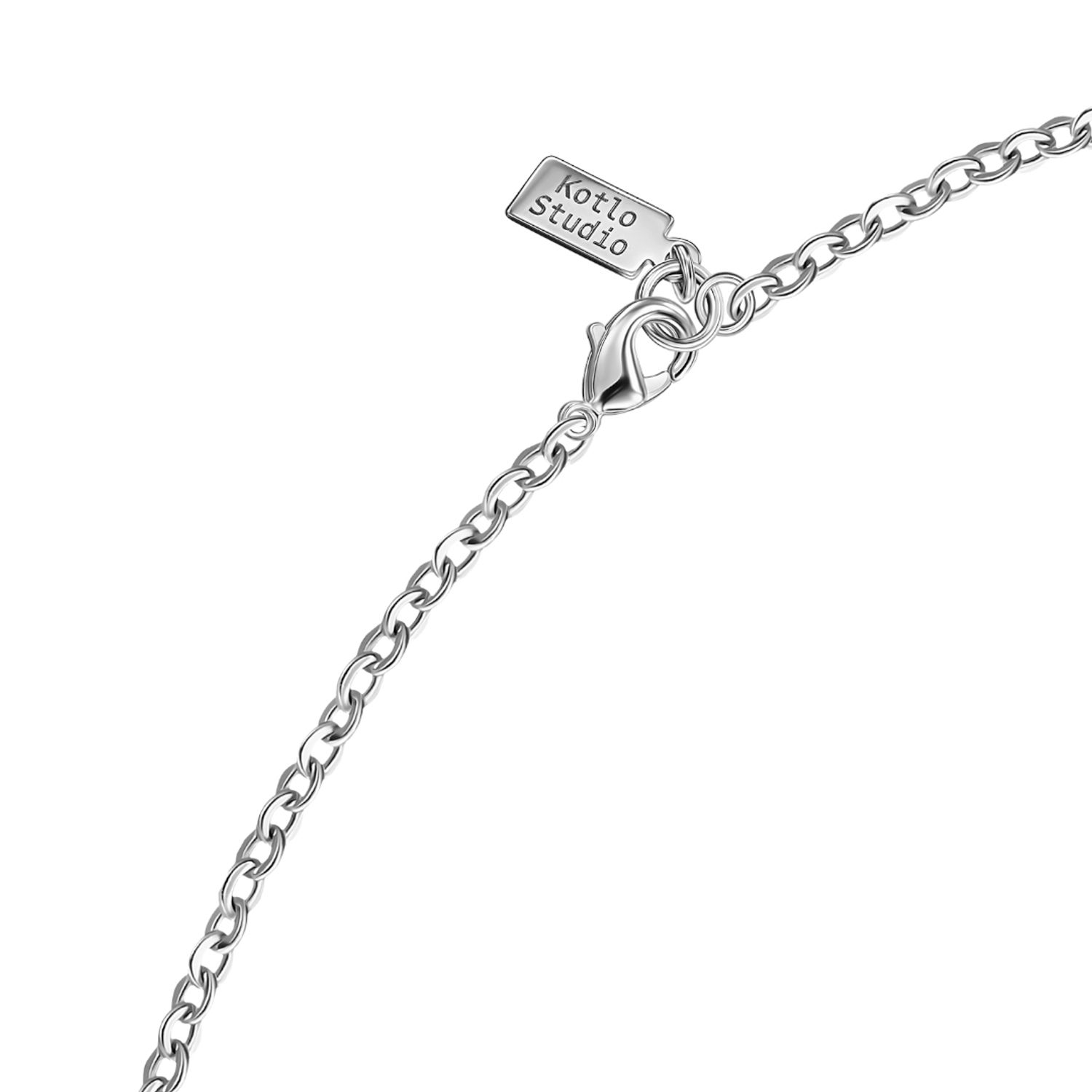 Колье Sugar Mommy Silver-Black Necklace