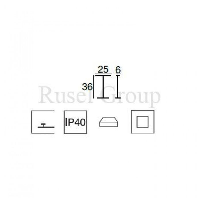 Настольная лампа Linea Light Dublidht LED 7495