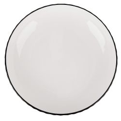 Тарелка "Notele" d=20,5см. v=600мл (фарфор) (без индивидуальной упаковки)