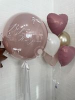 Воздушные шары на выписку для девочки №8670