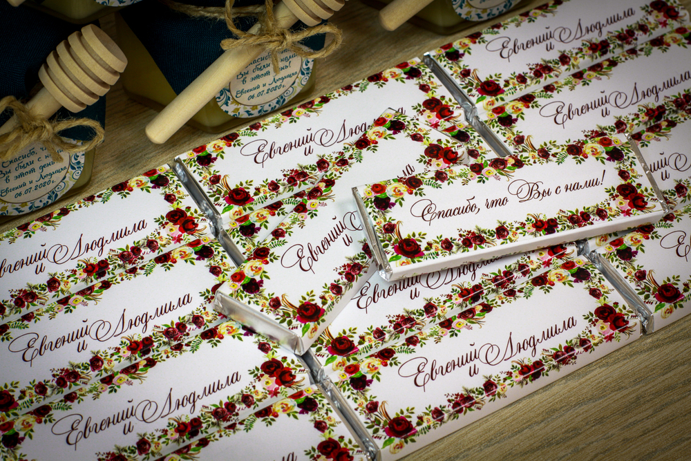 Набор комплиментов для гостей на свадьбе