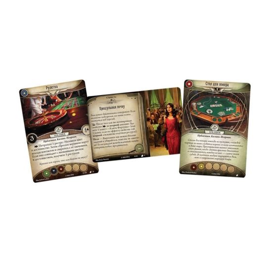 Настольная игра Ужас Аркхэма. Карточная игра: Фортуна и безрассудство