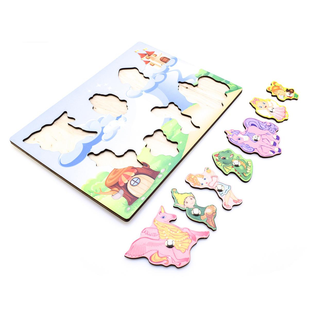 Магнитная рыбалка сказочные герои