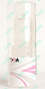 Прозрачная закрытая гелевая насадка