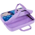 Папка с ручками А4, Brauberg, широкая, Night catcher, ткань, молния