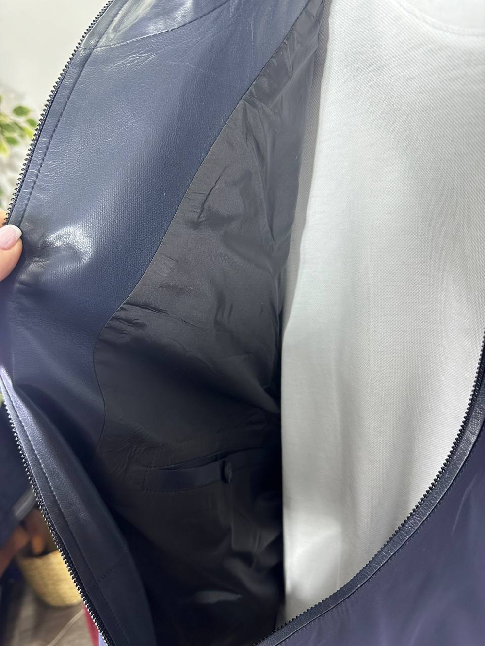 Кожаная куртка Brunello Cucinelli