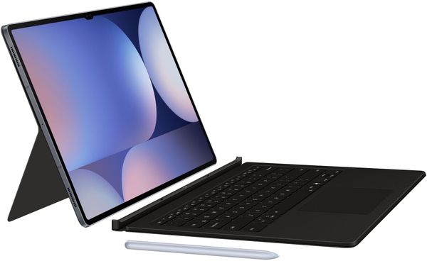 Чехол-клавиатура с тачпадом и клавишей AI для Galaxy Tab S10 Ultra, Tab S9 Ultra, Черный | Black