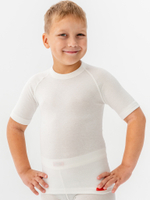 Футболка детская термо унисекс белый