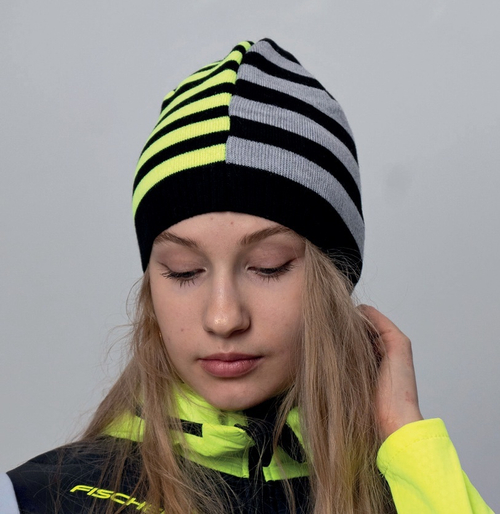 Шапка FISCHER Sides черно-серый GR8285-139