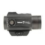 Прицел коллиматорный Veber Black Russian DOT 125 RG (закрытый, объектив 25мм, 4 МОА, метка точка красная/зеленая, вивер)