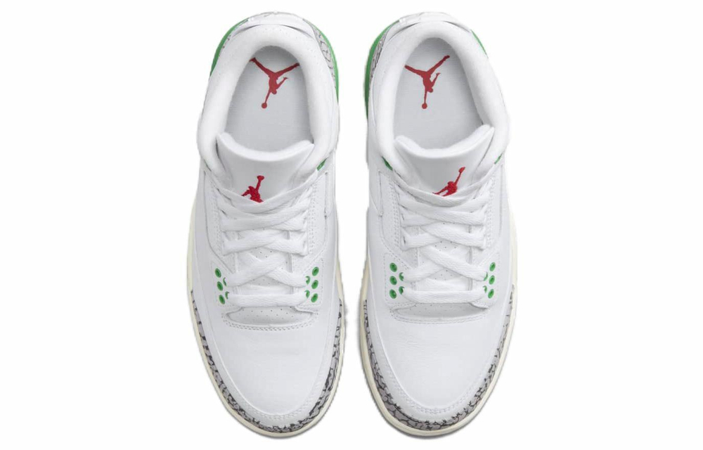 Кроссовки Jordan Air Jordan 3 Retro "Lucky Green" (Женская размерная сетка)
