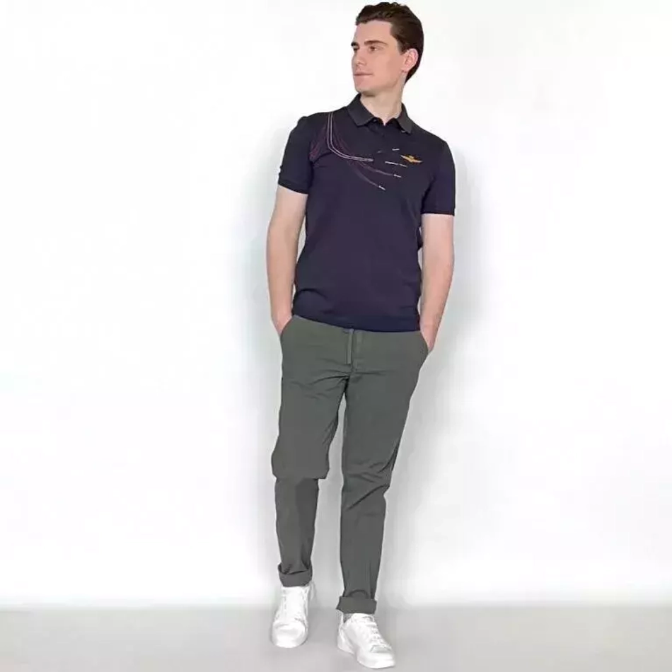 Мужское поло AERONAUTICA MILITARE