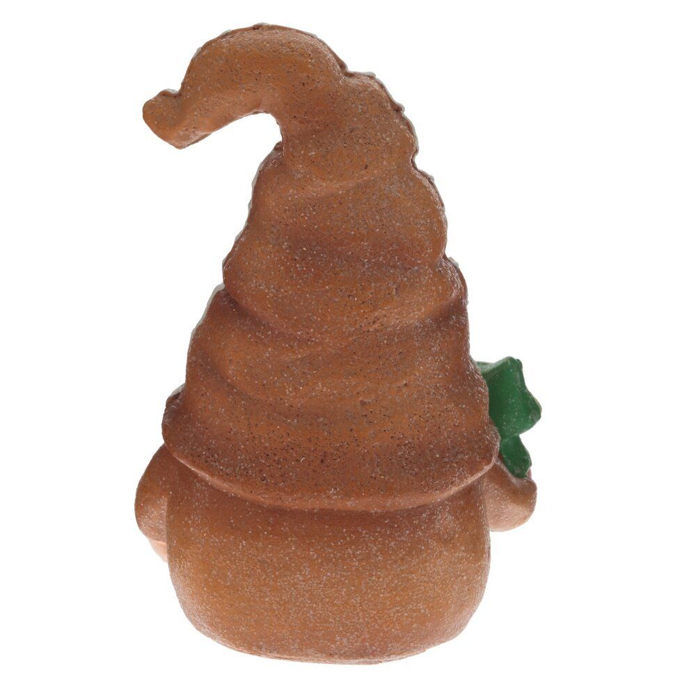 GAEM Фигурка декоративная с подсветкой "Пряничный Гном", L13 W8,5 H19,5 см, 2в. (LR44 2 шт)