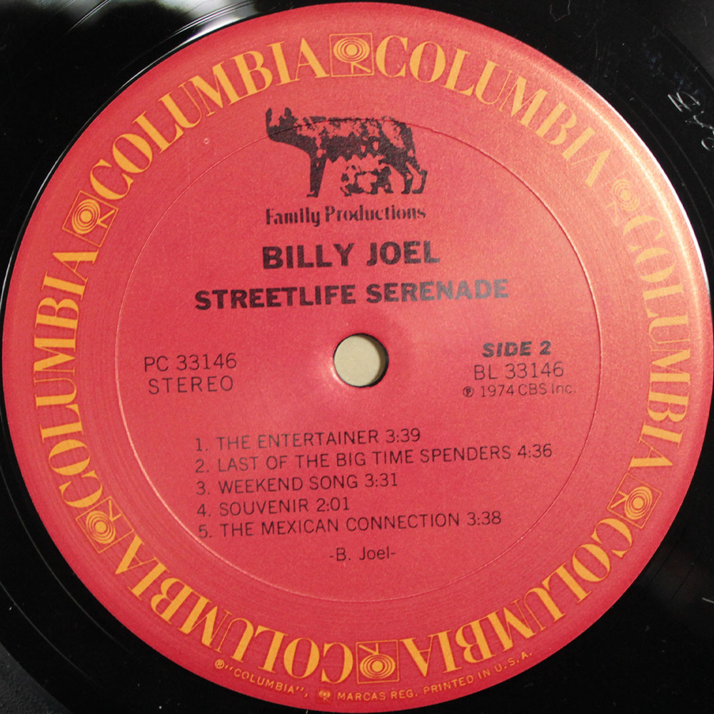 Billy Joel / Streetlife Serenade (LP)