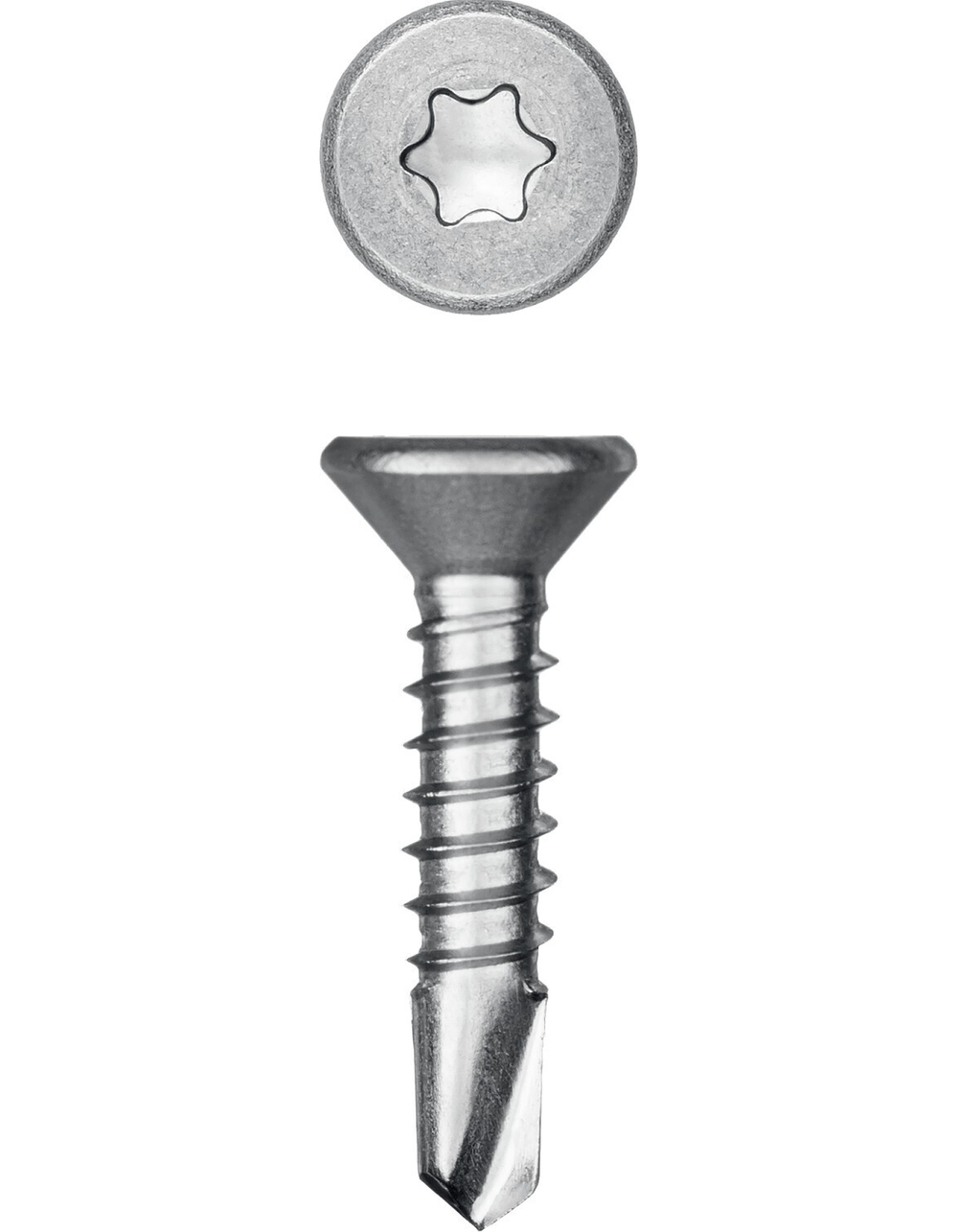 KRAFTOOL DS-C, 16 х 3.9 мм, А2, сверло, потайная головка, ТХ15, 1000 шт, саморез нержавеющий (300932-39-016)