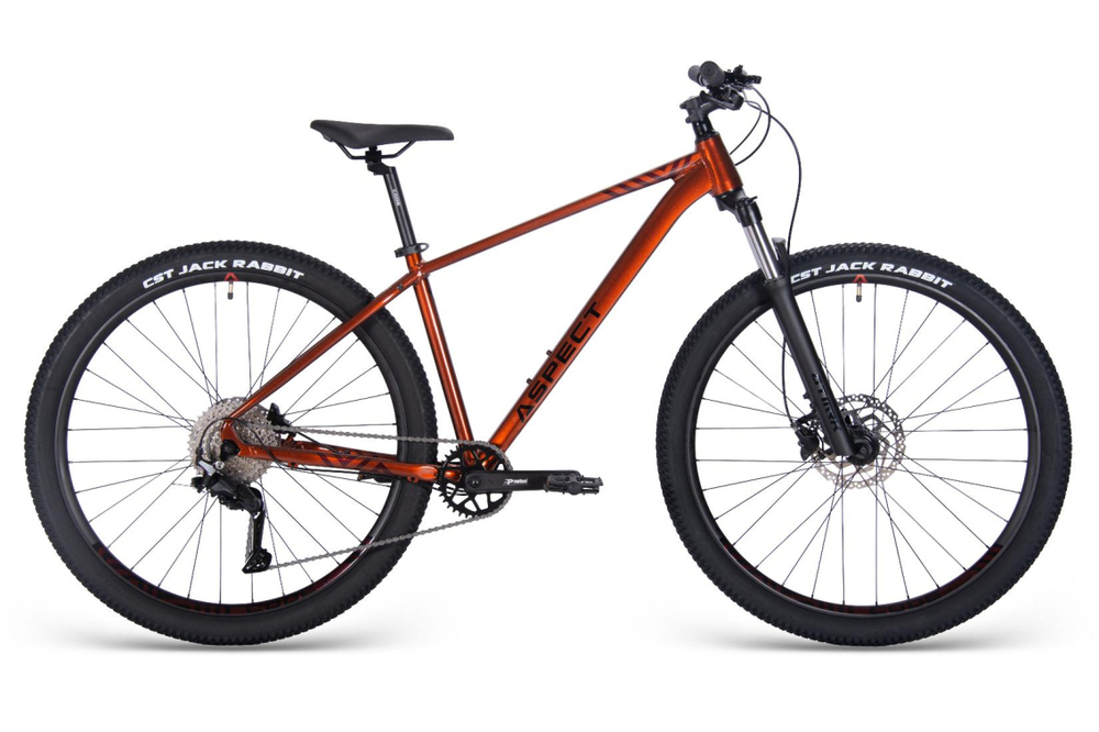 Велосипед Aspect Nickel Elite 29 (2025) (L (20"), Оранжевый)