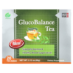 Longreen, GlucoBalance Tea, 20 чайных пакетиков, 60 г (2,12 унции)