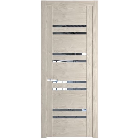 Межкомнатная дверь Profil Doors 1.6N каштан светлый стекло прозрачное