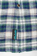 Рубашка Magamaev Filter сине-зеленая