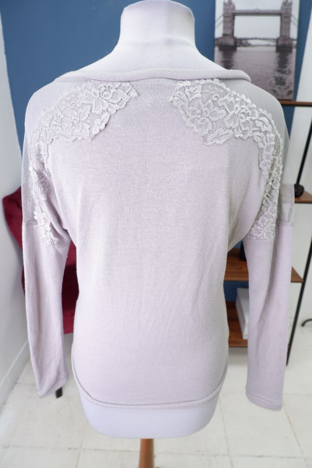 Джемпер Concept Club с кружевом 42 размер